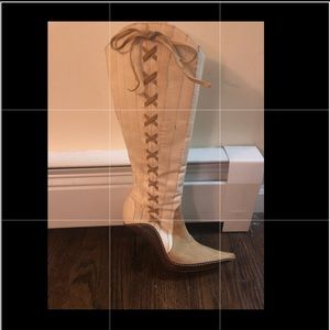 Christian Dior heeled cowboy boots